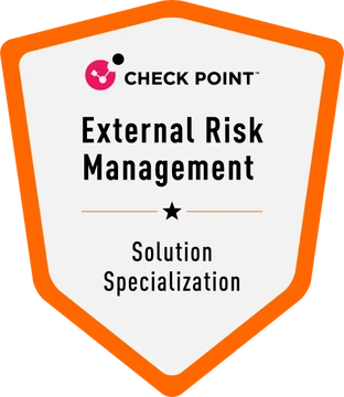 Check Point specialisatie External Risk Management